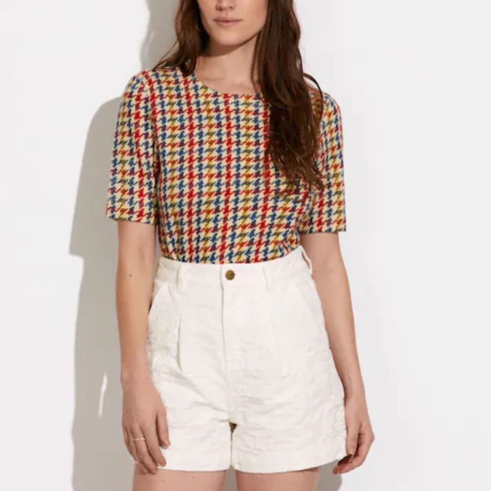 Coach Signature Denim Shorts